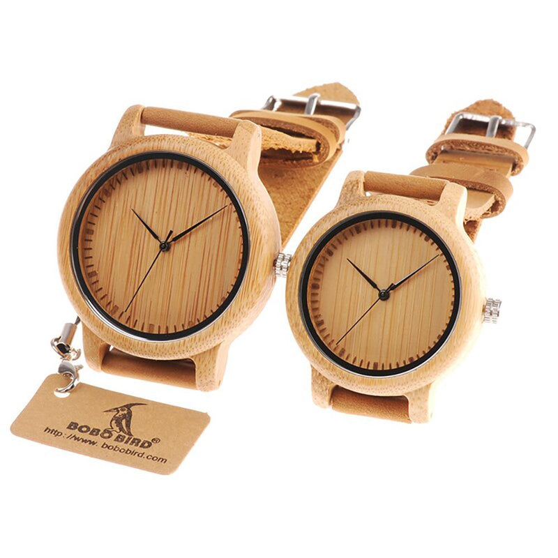 Relojes de Madera Bobo Bird: Elegancia Natural para Parejas