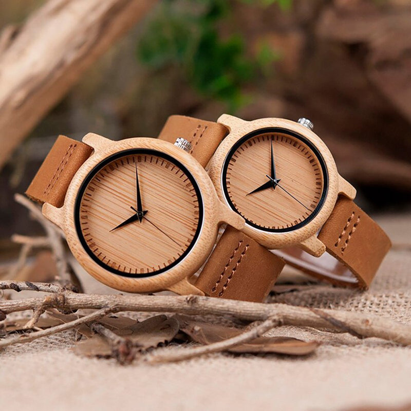 Relojes de Madera Bobo Bird: Elegancia Natural para Parejas