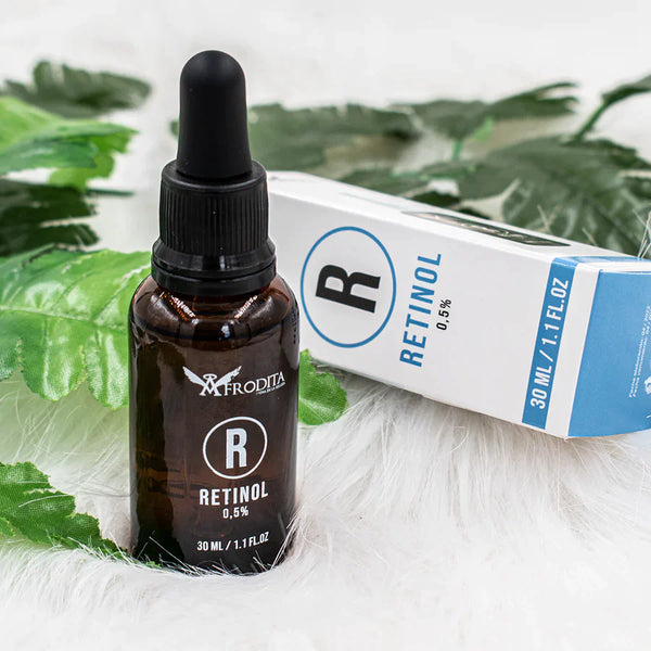 Retinol 0.5% (Vitamina A) | Tratamiento Anti-Edad - Afrodita